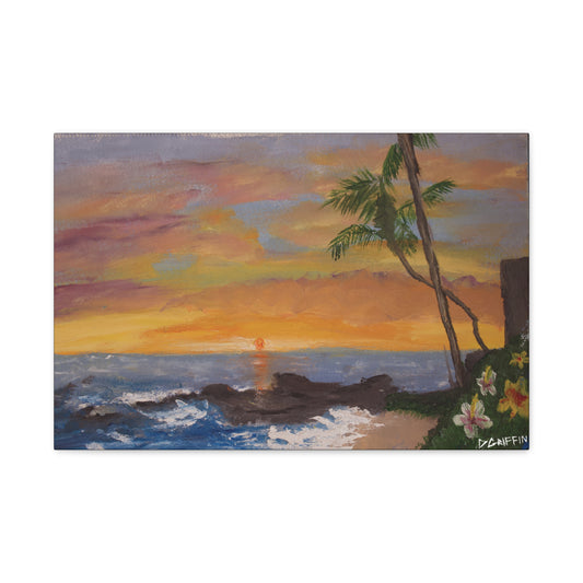 "Magic Sands Beach" - Stretched Canvas Wall Decor