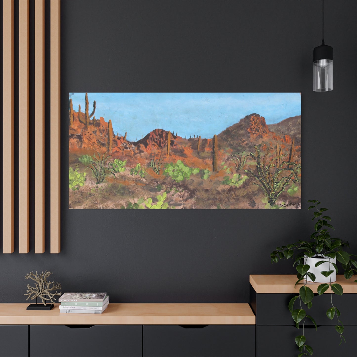 "Gates Pass" - Stretched Canvas Wall Decor