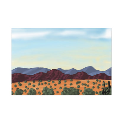 "Morning Horizon" - Stretched Canvas Wall Decor