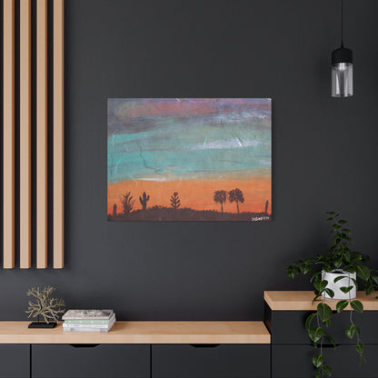 "Sonoran Sunset" - Stretched Canvas Wall Decor