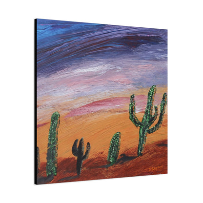 “Sonoran Twilight” - Stretched Canvas Wall Decor