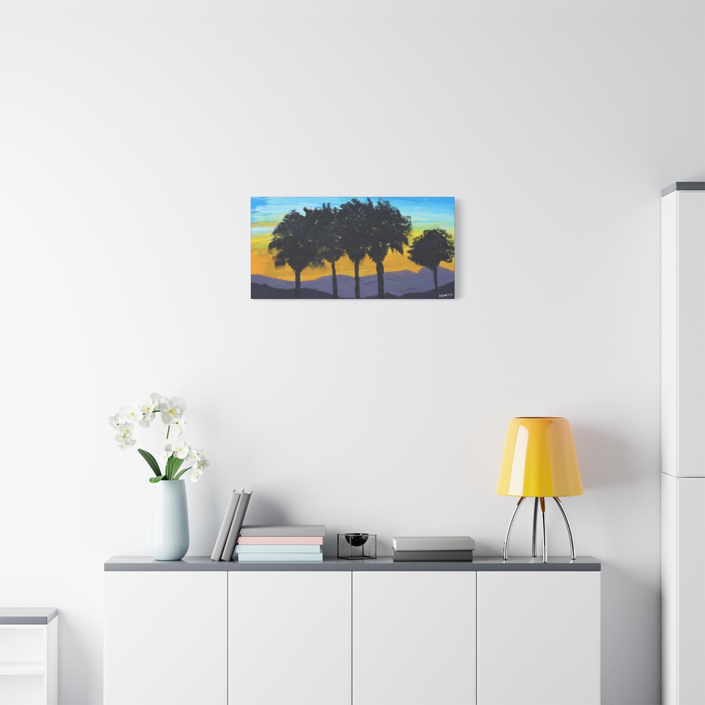Copy of "Palm Sunset" - Stretched Canvas Wall Decor