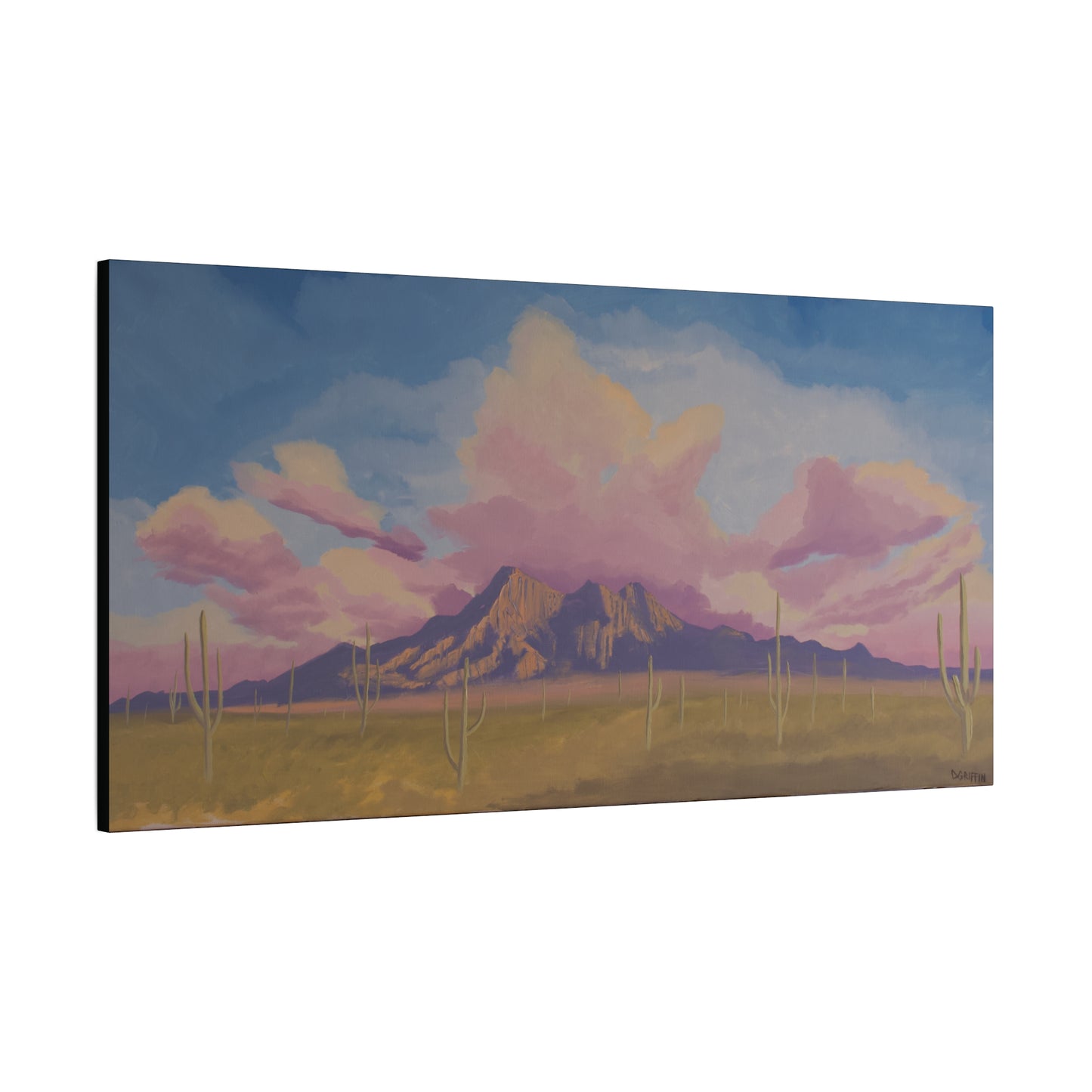 "Desert Hues" - Stretched Canvas Wall Decor