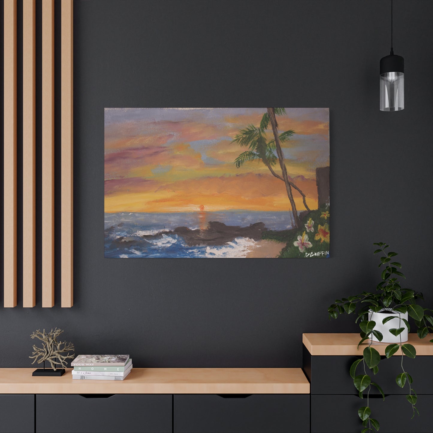 "Magic Sands Beach" - Stretched Canvas Wall Decor