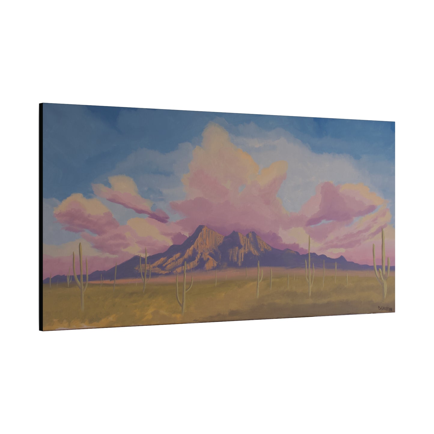 "Desert Hues" - Stretched Canvas Wall Decor