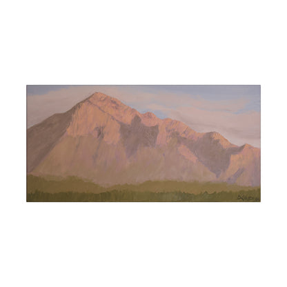 "Pusch Peak" - Stretched Canvas Wall Decor