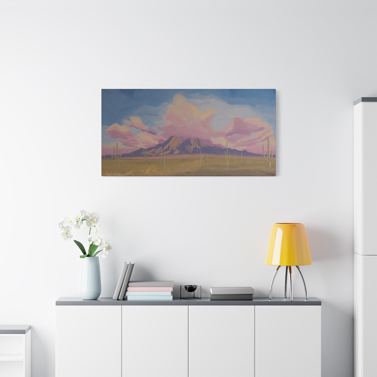 "Desert Hues" - Stretched Canvas Wall Decor