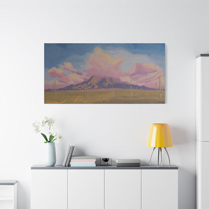 "Desert Hues" - Stretched Canvas Wall Decor