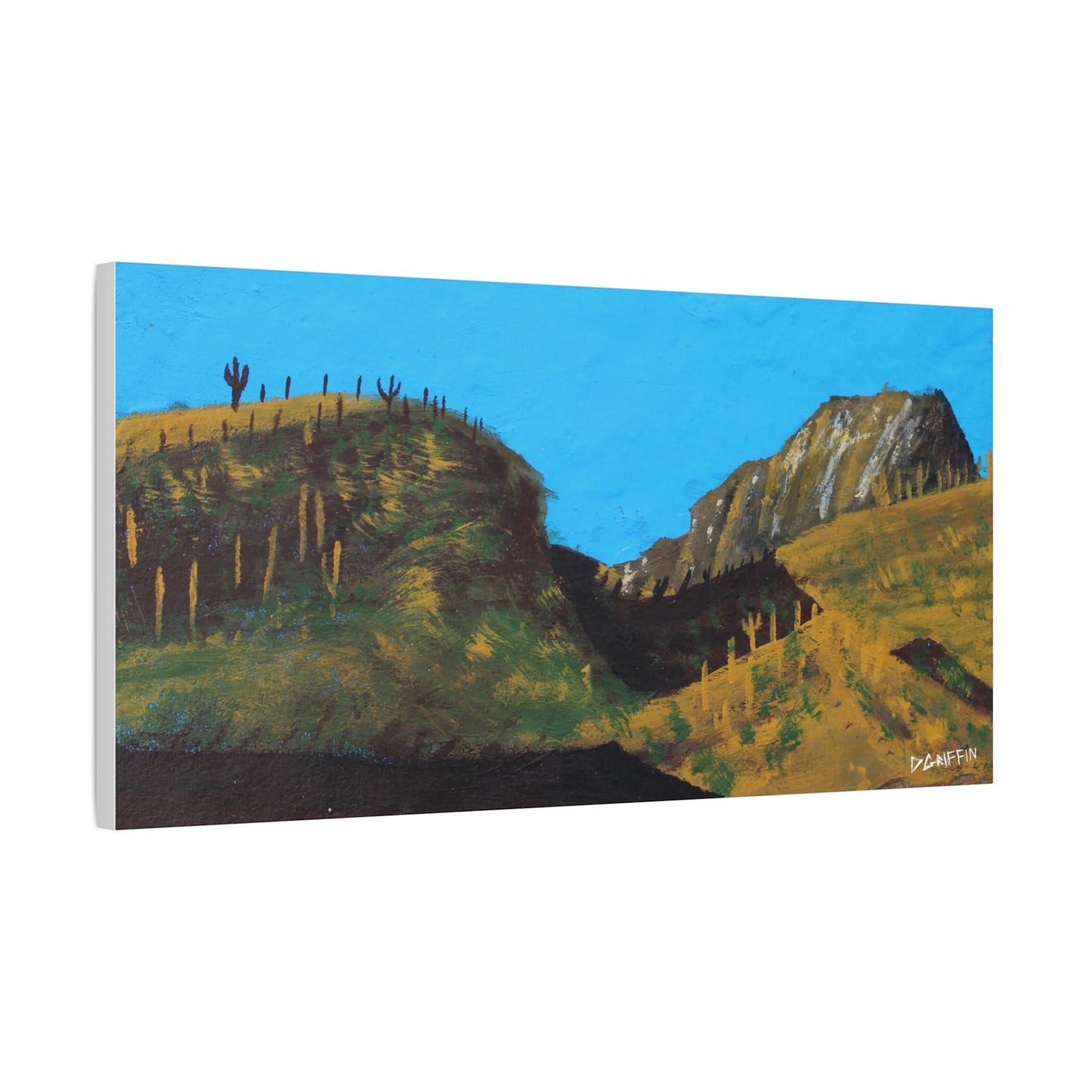 "Pima Canyon" - Stretched Canvas Wall Decor
