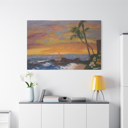 "Magic Sands Beach" - Stretched Canvas Wall Decor