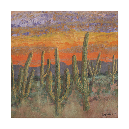 “The Standing Ones” - Stretched Canvas Wall Decor