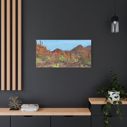 "Gates Pass" - Stretched Canvas Wall Decor