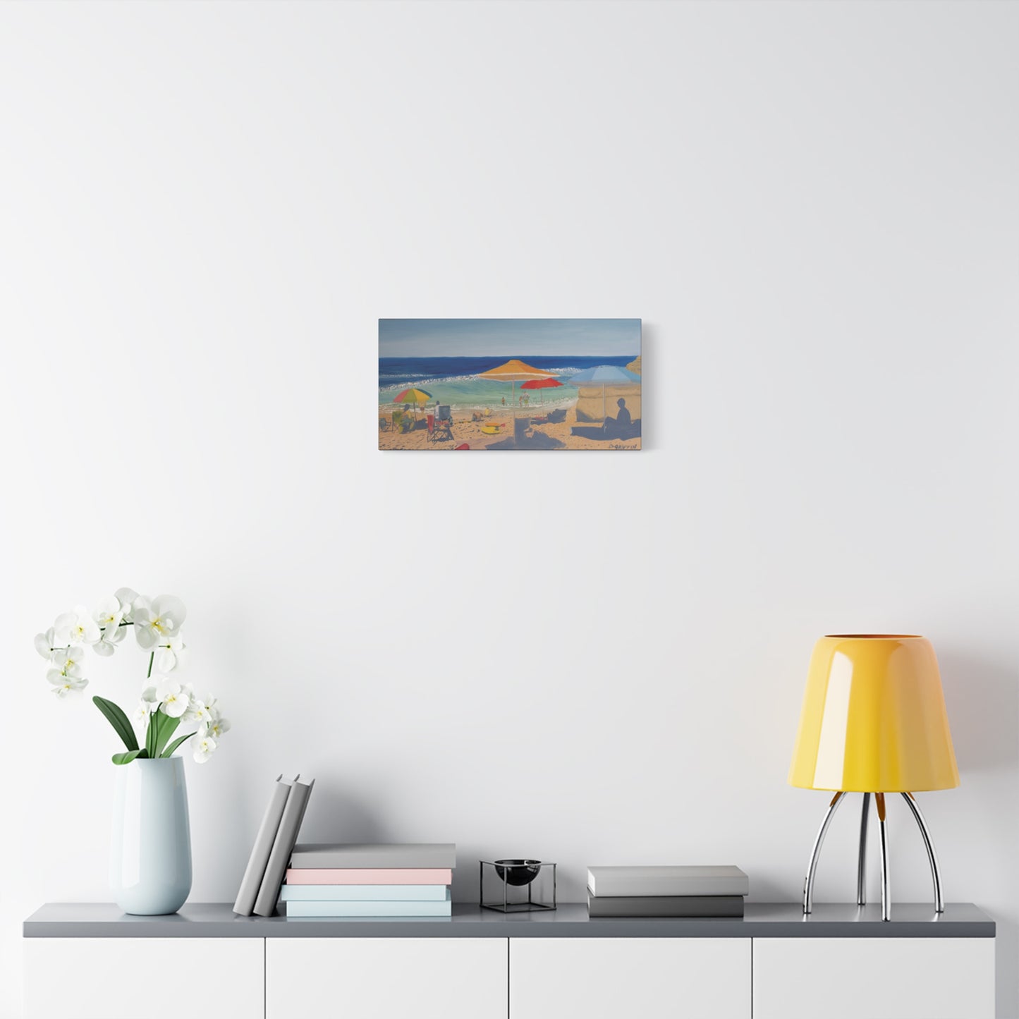 "South Casa Beach" - Stretched Canvas Wall Decor