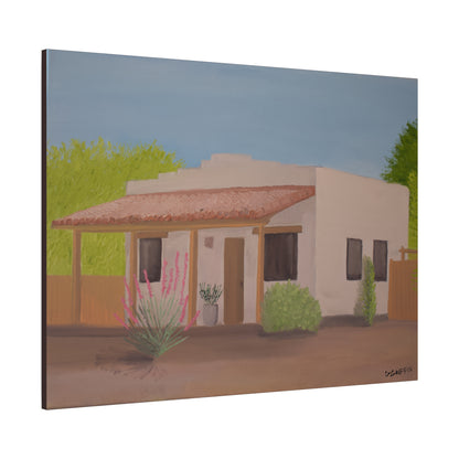 "Casita in the Sun" - Stretched Canvas Wall Decor