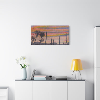 "After the Rain" - Stretched Canvas Wall Decor