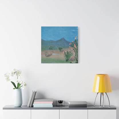"Ocotillo Valley" - Stretched Canvas Wall Decor