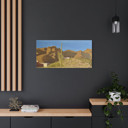"Quartzite Canyon" - Stretched Canvas Wall Decor