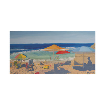 "South Casa Beach" - Stretched Canvas Wall Decor