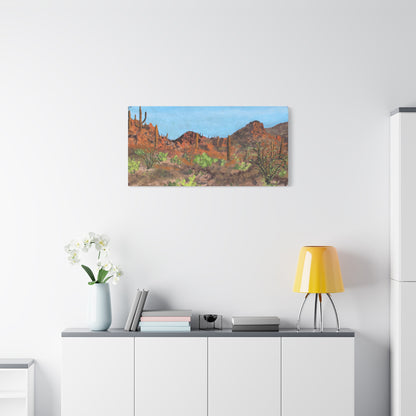 "Gates Pass" - Stretched Canvas Wall Decor