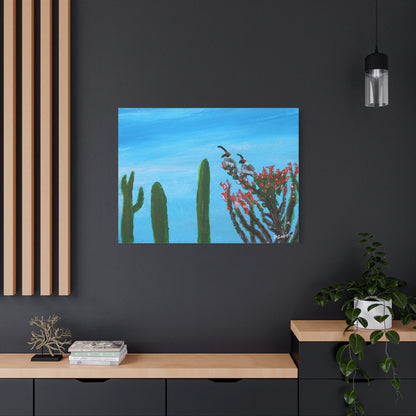 "Desert Duo" - Stretched Canvas Wall Decor