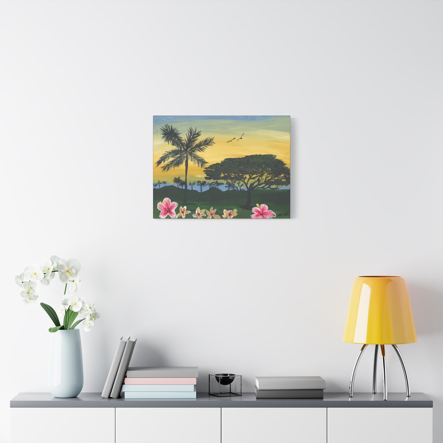 "Four Seasons Kona" - Stretched Canvas Wall Decor