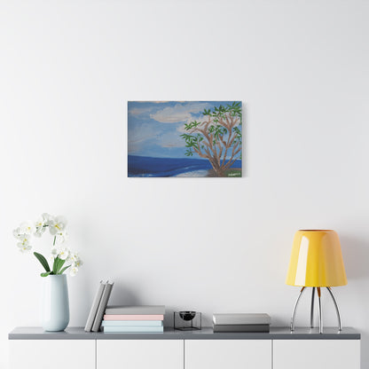 "Kona Coastline" - Stretched Canvas Wall Decor