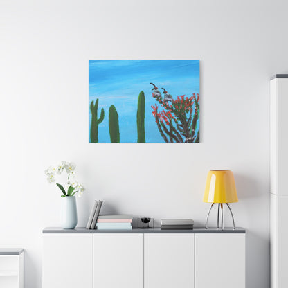 "Desert Duo" - Stretched Canvas Wall Decor