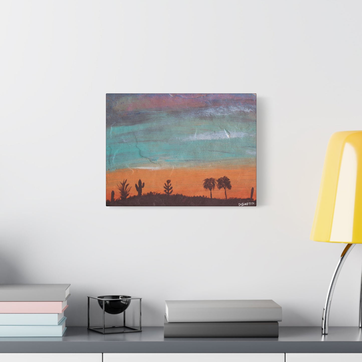 "Sonoran Sunset" - Stretched Canvas Wall Decor