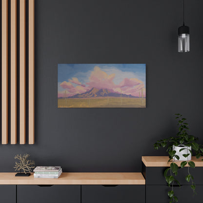 "Desert Hues" - Stretched Canvas Wall Decor