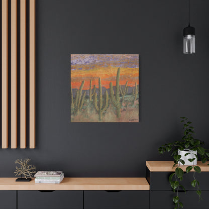 “The Standing Ones” - Stretched Canvas Wall Decor