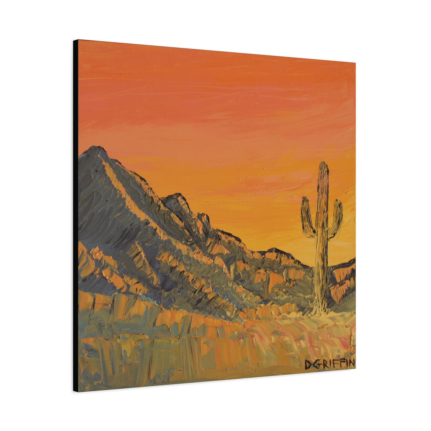 "Golden Hour" - Stretched Canvas Wall Decor