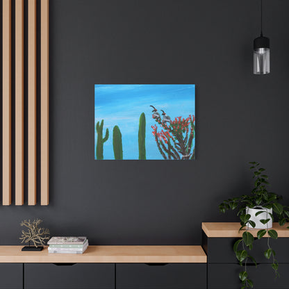 "Desert Duo" - Stretched Canvas Wall Decor