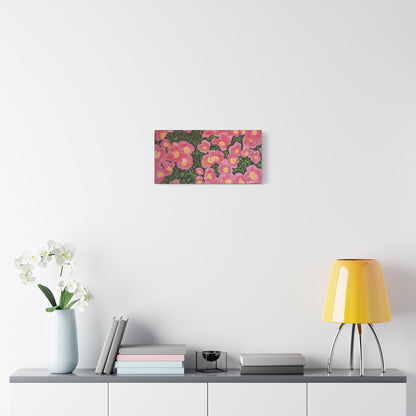 "Pink Petals" - Stretched Canvas Wall Decor