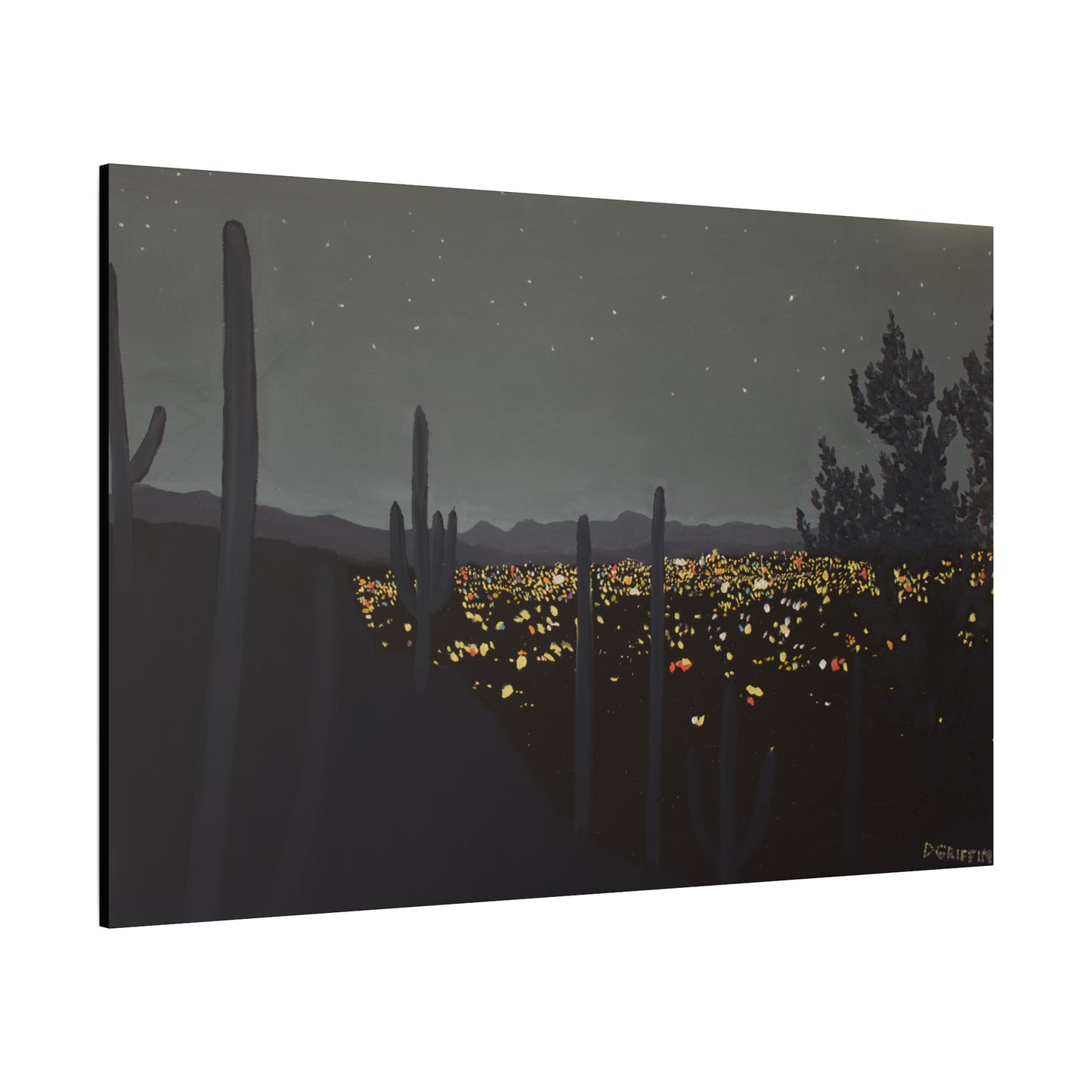 "Ocean of Jewels" - Stretched Canvas Wall Decor