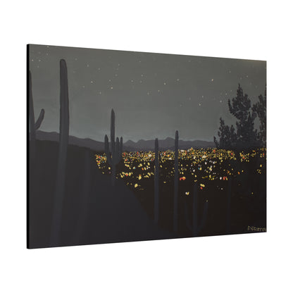 "Ocean of Jewels" - Stretched Canvas Wall Decor