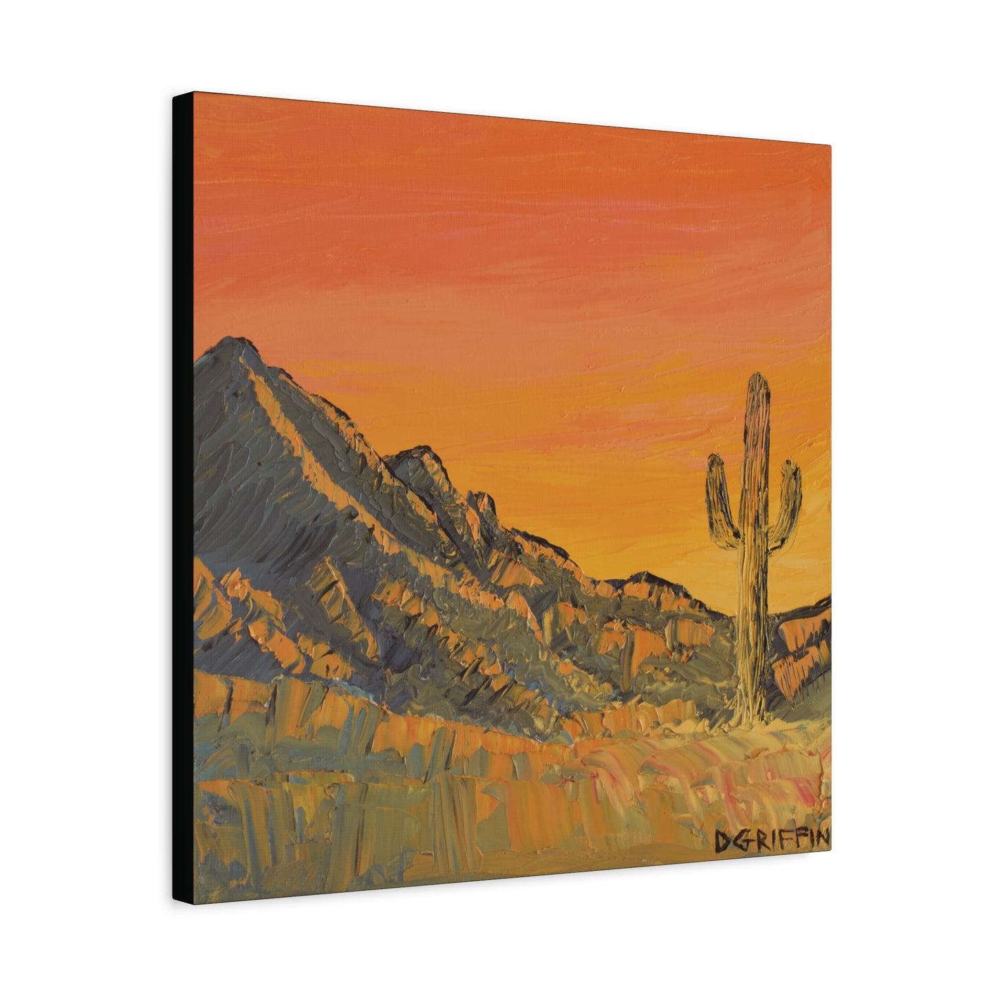 "Golden Hour" - Stretched Canvas Wall Decor