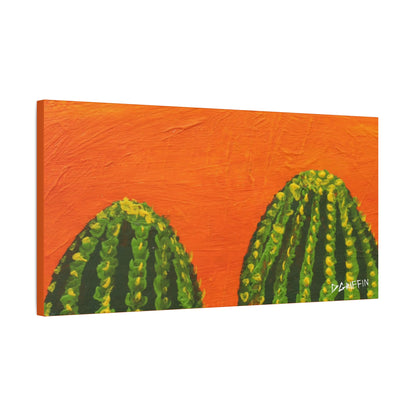 "Barril Alegre" - Stretched Canvas Wall Decor