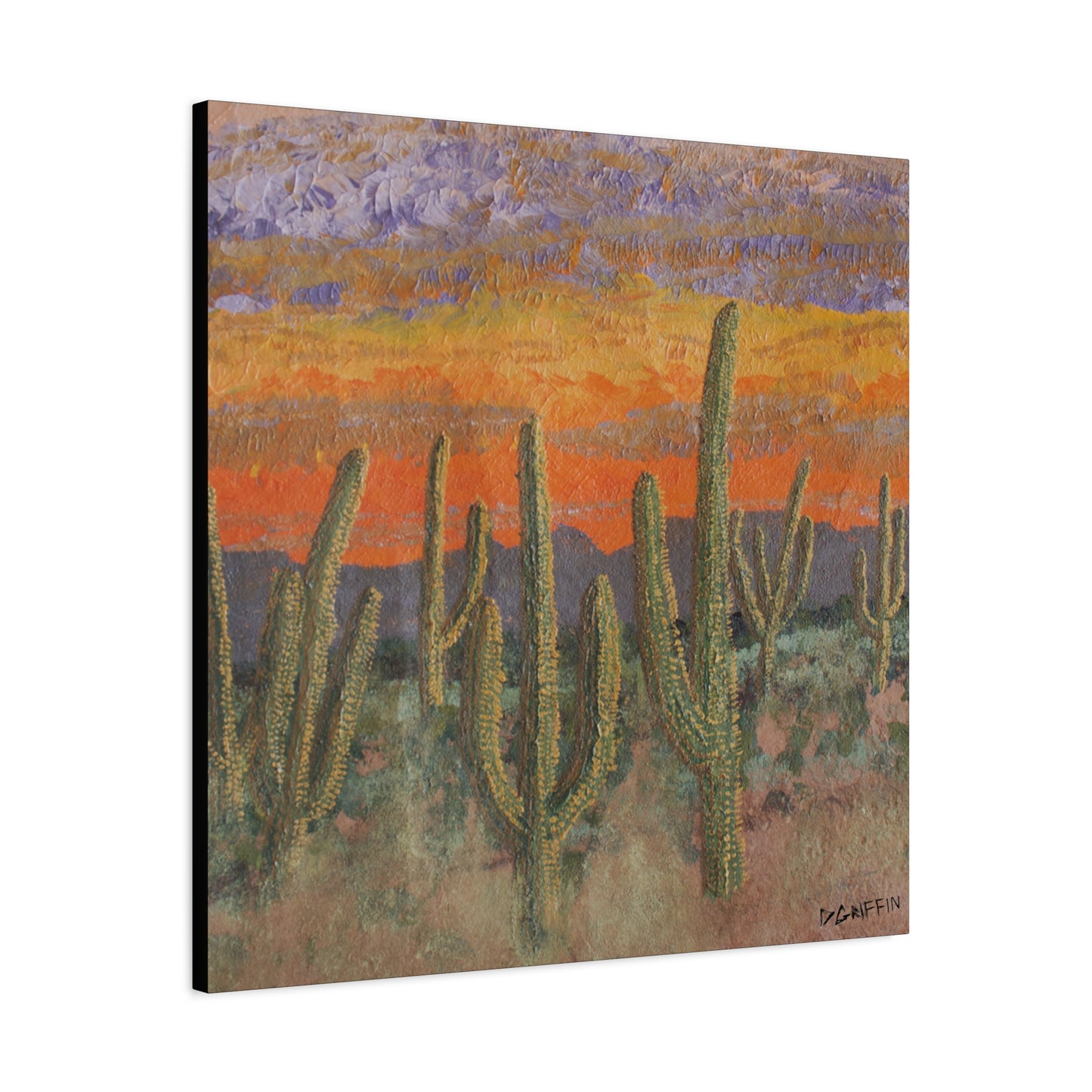 “The Standing Ones” - Stretched Canvas Wall Decor