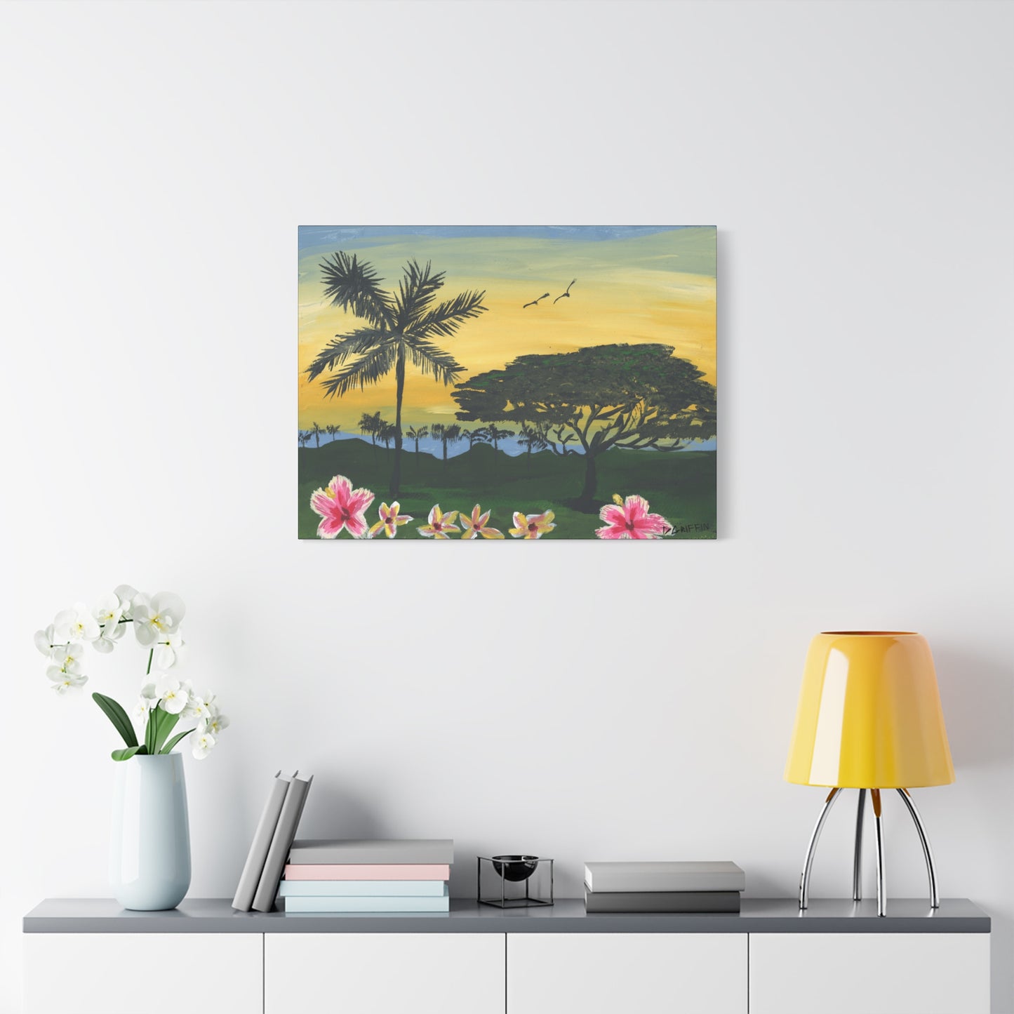 "Four Seasons Kona" - Stretched Canvas Wall Decor