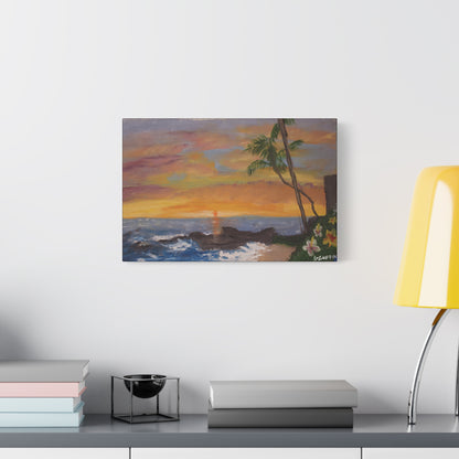 "Magic Sands Beach" - Stretched Canvas Wall Decor