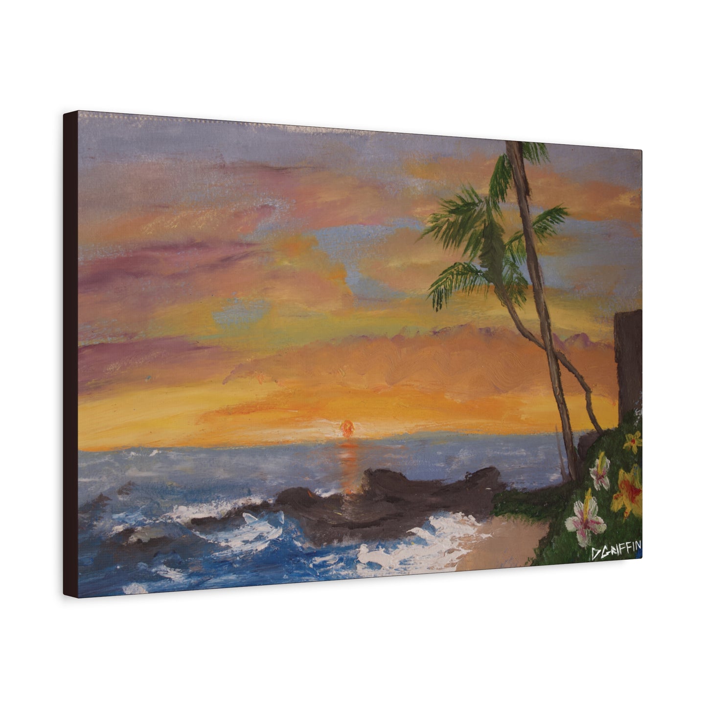 "Magic Sands Beach" - Stretched Canvas Wall Decor