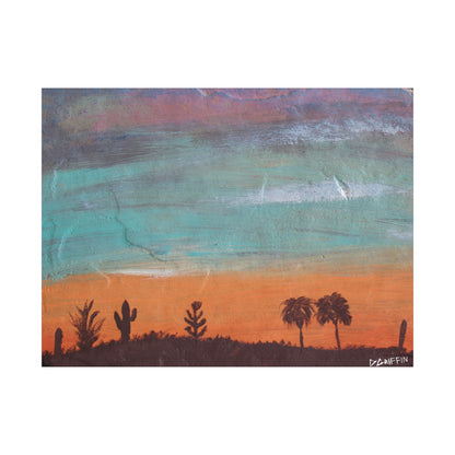 "Sonoran Sunset" - Stretched Canvas Wall Decor