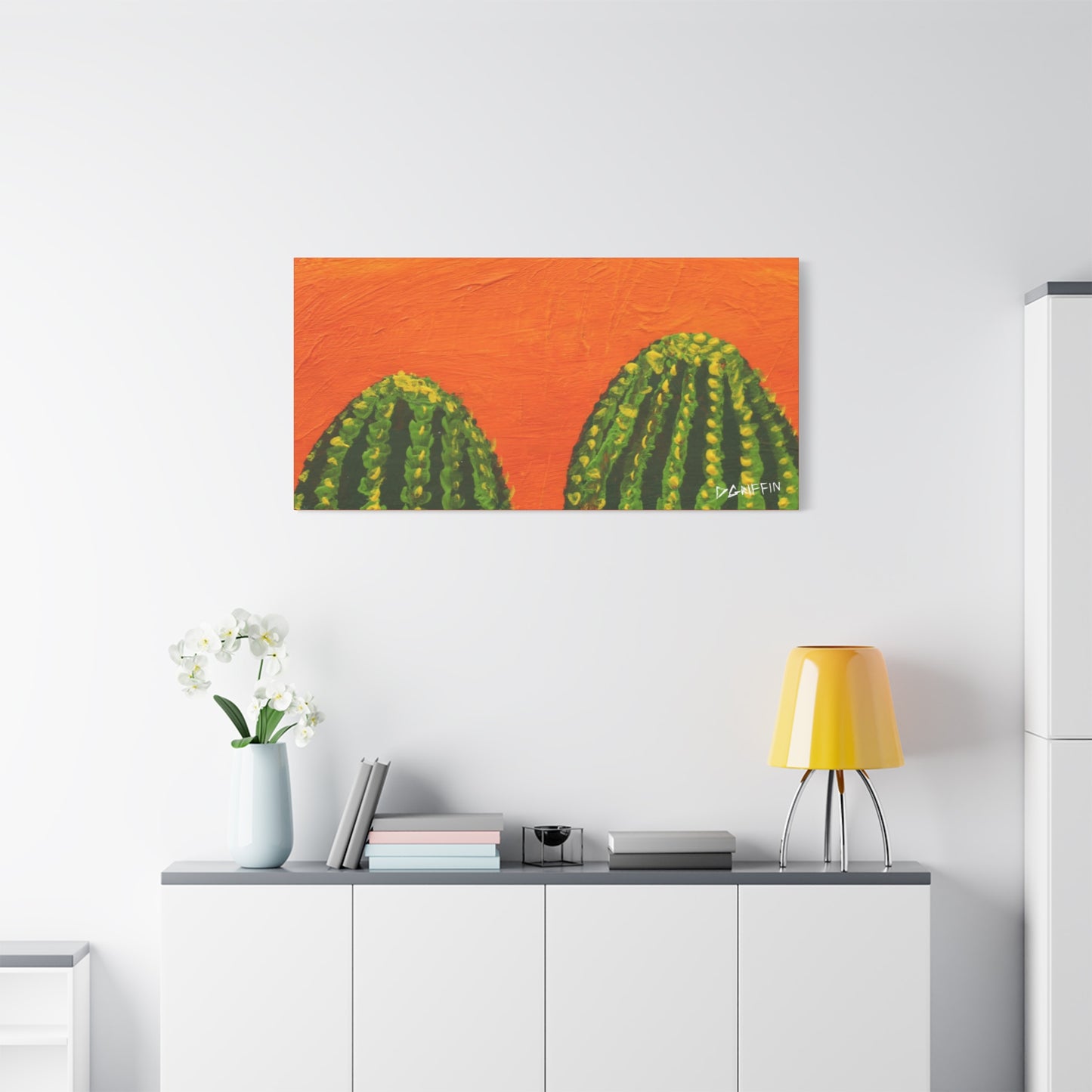 "Barril Alegre" - Stretched Canvas Wall Decor