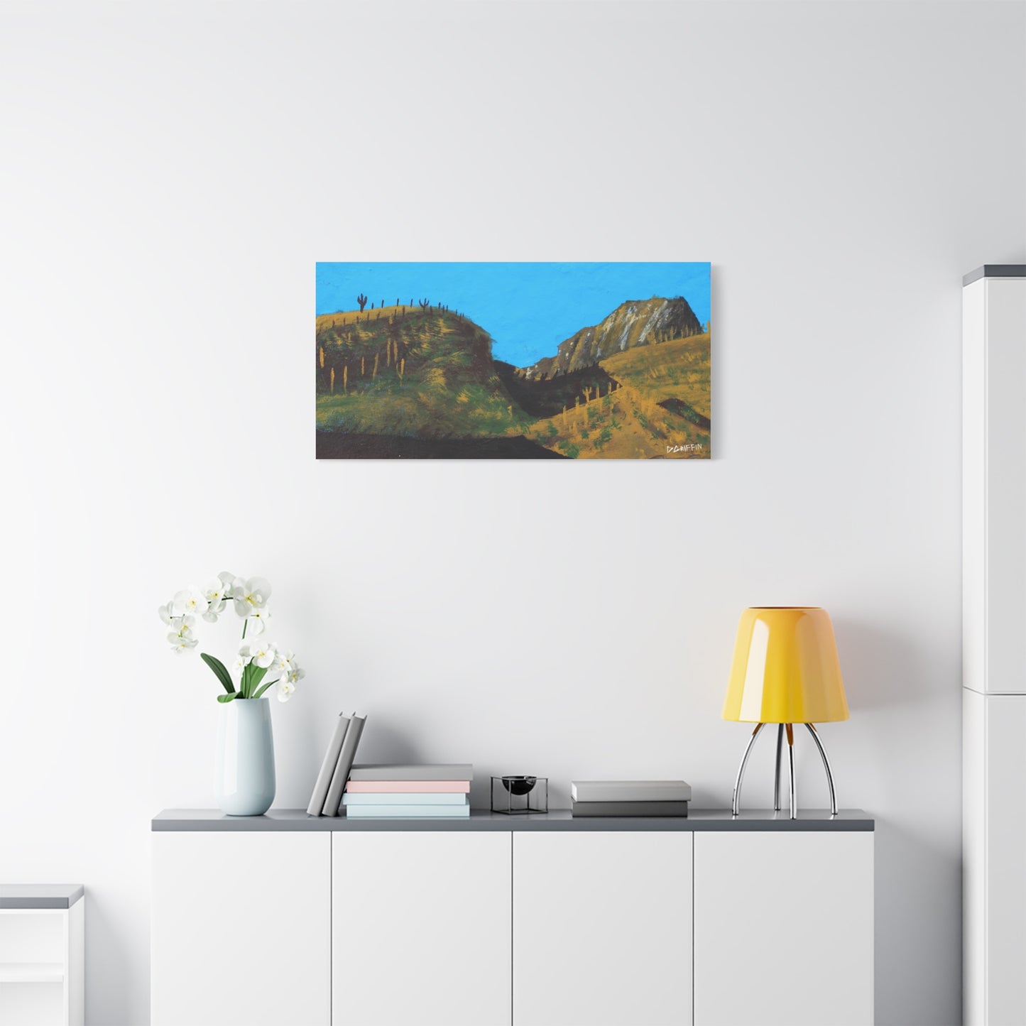 "Pima Canyon" - Stretched Canvas Wall Decor