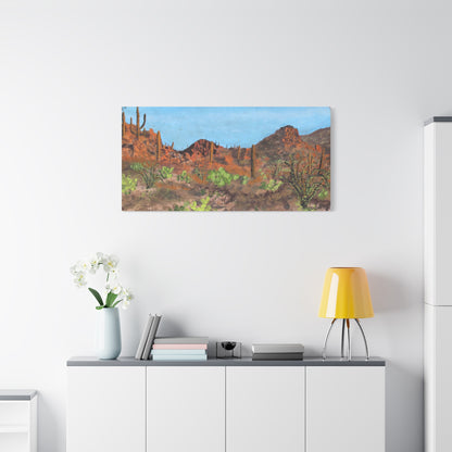 "Gates Pass" - Stretched Canvas Wall Decor