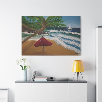 "Hilo Shores" - Stretched Canvas Wall Decor