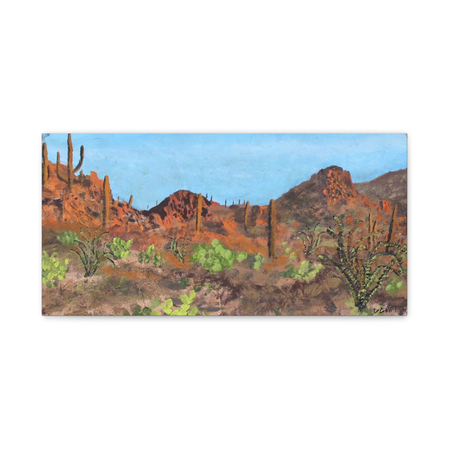 "Gates Pass" - Stretched Canvas Wall Decor