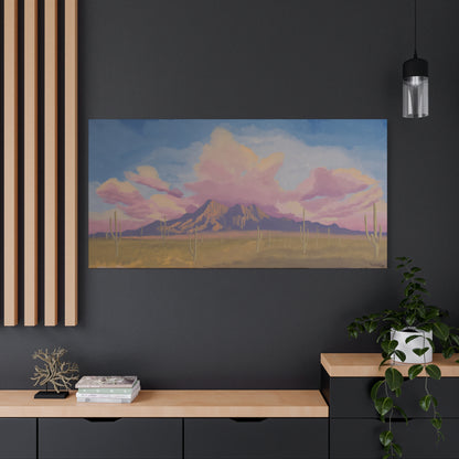 "Desert Hues" - Stretched Canvas Wall Decor