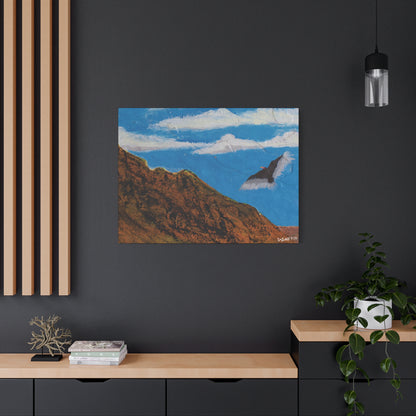 "Sonoran Scavenger" - Stretched Canvas Wall Decor