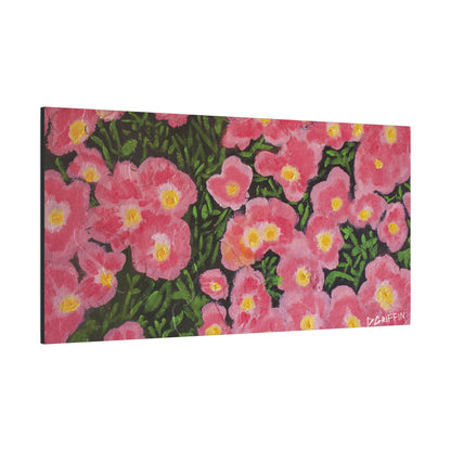 "Pink Petals" - Stretched Canvas Wall Decor